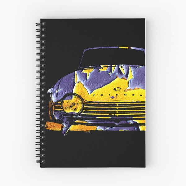 Item preview, Triumph TR4A 1960s British classic car monoblock abstract designed and sold by soitwouldseem.