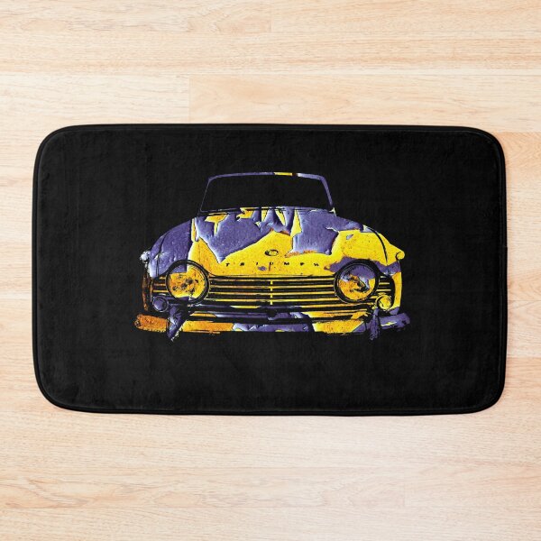 Item preview, Triumph TR4A 1960s British classic car monoblock abstract designed and sold by soitwouldseem.