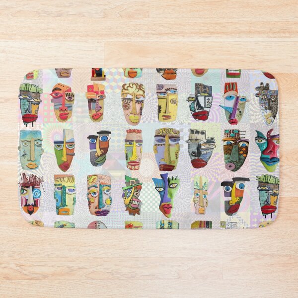 Item preview, Abstract Faces designed and sold by Montage-Madness.