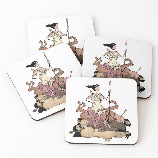 Item preview, Atalanta and Centaurs designed and sold by GreekMythComix.