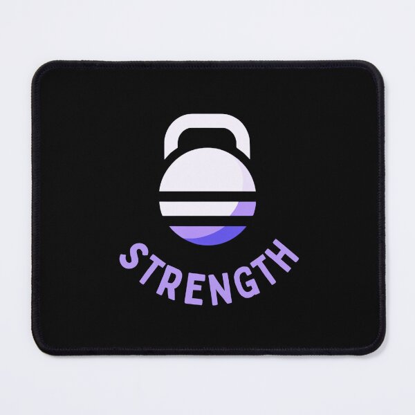 Item preview, Kettlebell Strength - Motivational Workout Purple designed and sold by Weknes.