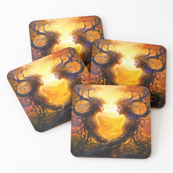 Item preview, two bodies entwined with branches and roots designed and sold by janjacbu.