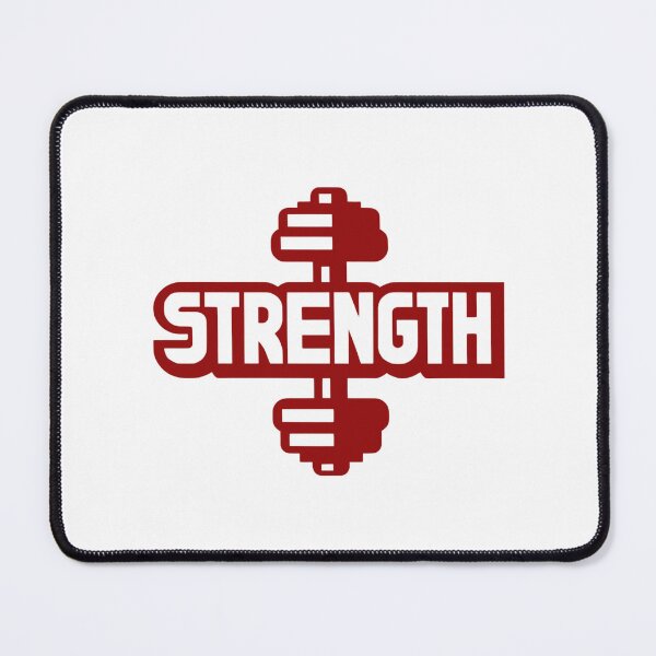 Item preview, Red Dumbbell - Motivational Fitness  designed and sold by Weknes.
