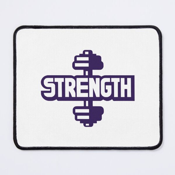 Item preview, Purple Dumbbell - Motivational Fitness  designed and sold by Weknes.