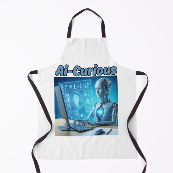 Item preview, Ai-Curious robot design designed and sold by DudzDesignz.