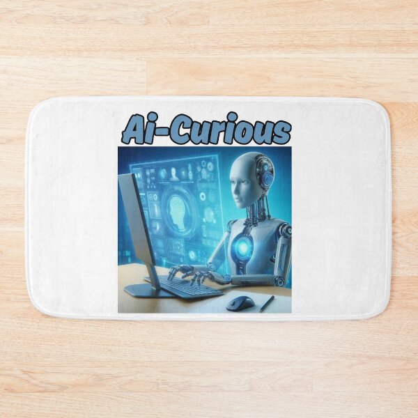 Item preview, Ai-Curious robot design designed and sold by DudzDesignz.