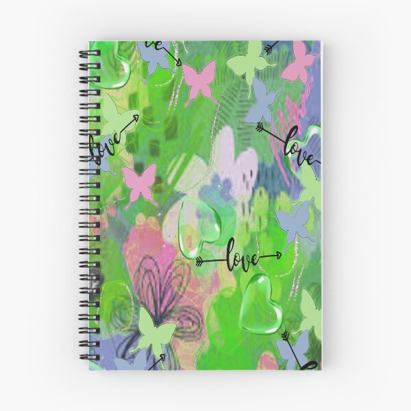 Item preview, Love Springtime 3,  Bohemian design, Abstraction, bold colorful abstract playful design inspired by nature designed and sold by Adri Barnard.
