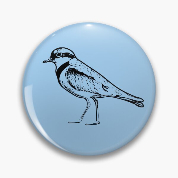 Item preview, Black-fronted Dotterel Black Design  designed and sold by designsasstultd.