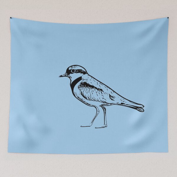 Item preview, Black-fronted Dotterel Black Design  designed and sold by designsasstultd.
