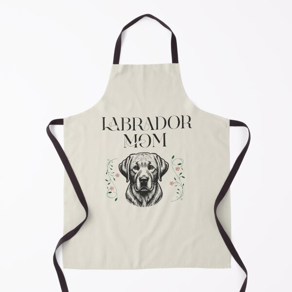 Artikelvorschau, Labrador Retriever Hundemama Cottagecore Botanical Labrador Retriever Hundeliebhaber entworfen und verkauft von twigandmeadow.