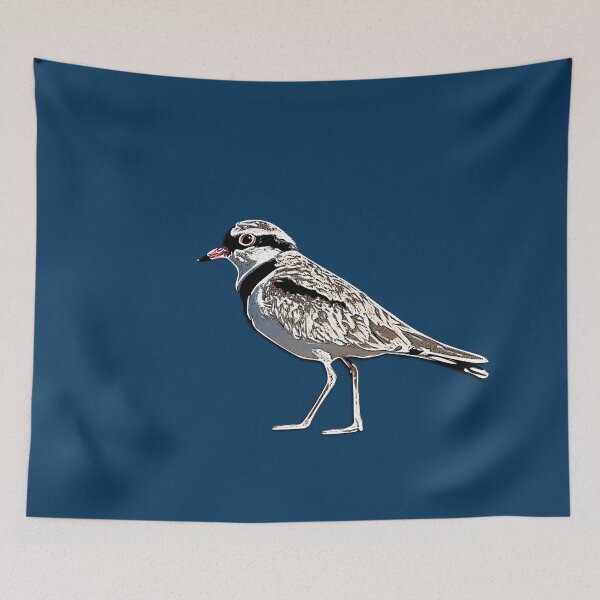 Item preview, Black-fronted Dotterel White Alternate Design  designed and sold by designsasstultd.
