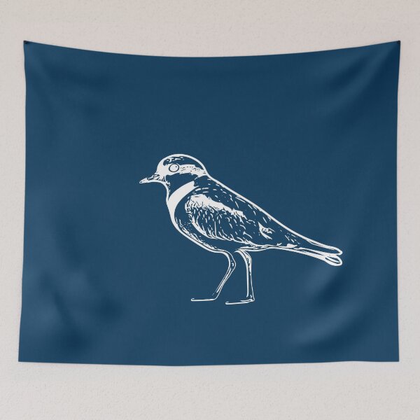 Item preview, Black-fronted Dotterel White Design  designed and sold by designsasstultd.