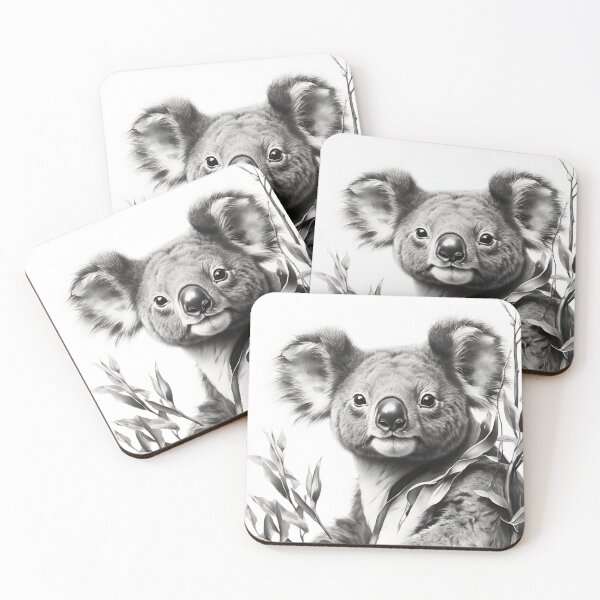 Item preview, Koala pencil drawing designed and sold by Pencil-Art.