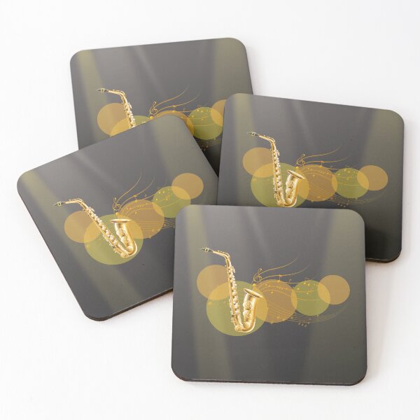 Item preview, Alto Saxophone In A Musical Flurry & Ambience designed and sold by BrightrDayMusicArt.