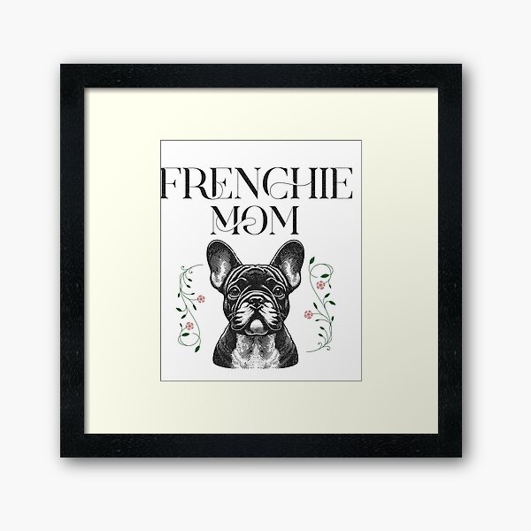 Item preview, French Bulldog Dog Mom Cottagecore Botanical Frenchie Dog Lover Owner designed and sold by twigandmeadow.