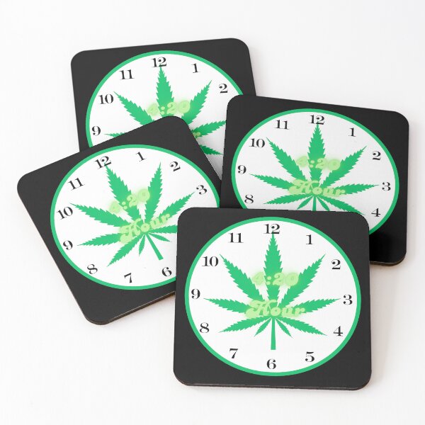 Item preview, clock, 4:20 hour, four twenty designed and sold by Numbers-Art.