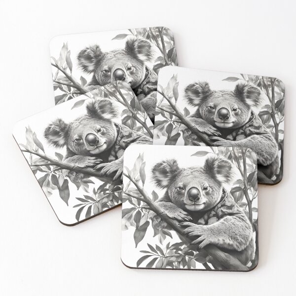 Item preview, Koala pencil drawing designed and sold by Pencil-Art.
