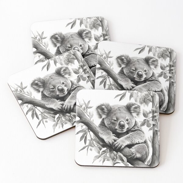 Item preview, Koala pencil drawing designed and sold by Pencil-Art.