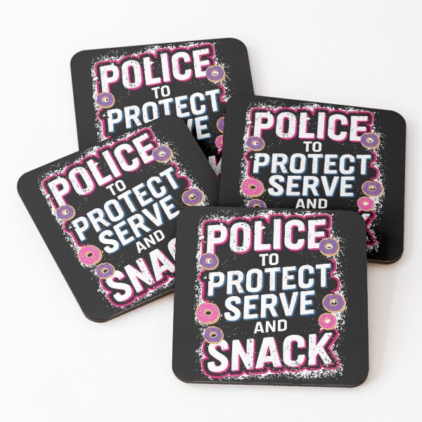 Item preview, Police to Protect, Serve, and Snack designed and sold by Quirky Shirts.