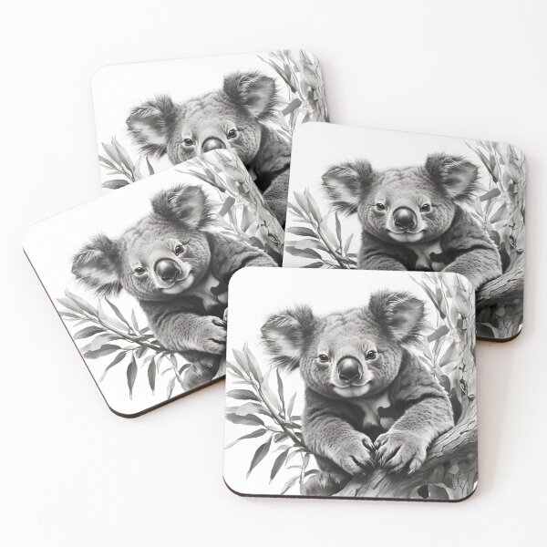 Item preview, Koala pencil drawing designed and sold by Pencil-Art.