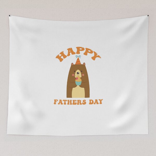 Item preview, Fathers day bear dad designed and sold by Felinefinesse.