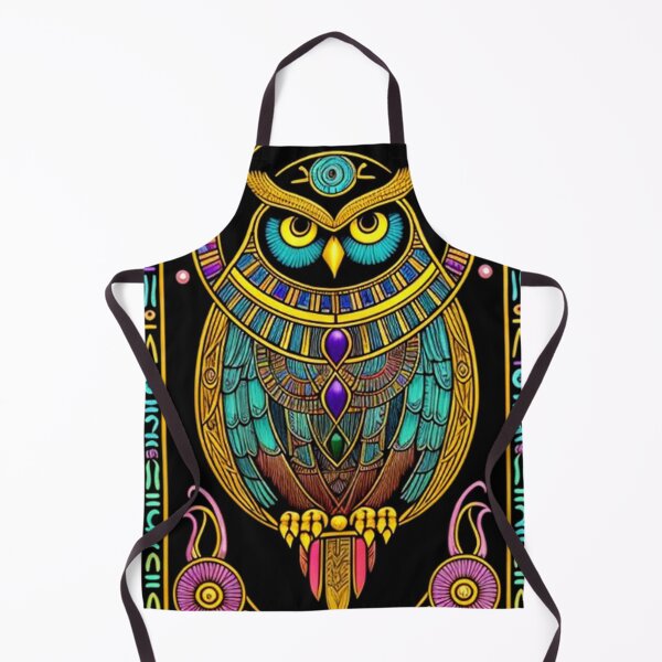 Item preview, Abstract Egyptian Owl Art designed and sold by TheDarkWardrobe.