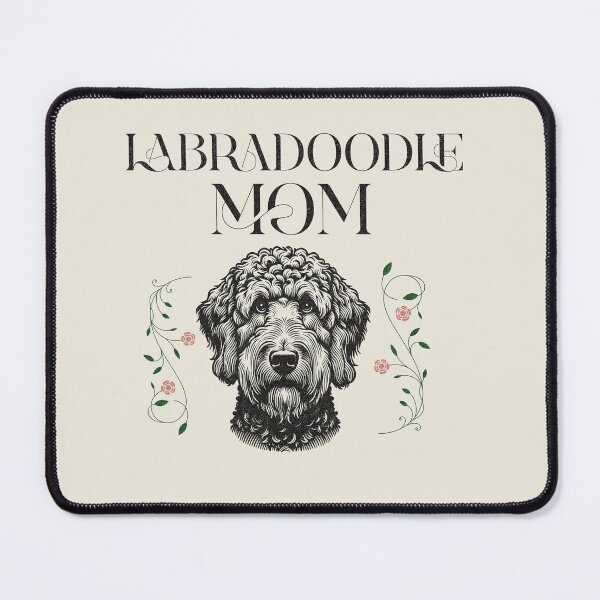 Item preview, Labradoodle Doodle Dog Mom Cottagecore Botanical Doodle Dog Lover Labradoodle Owner designed and sold by twigandmeadow.
