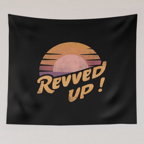 Item preview, Revved Up Retro Sunset Design designed and sold by Peter Stawicki.