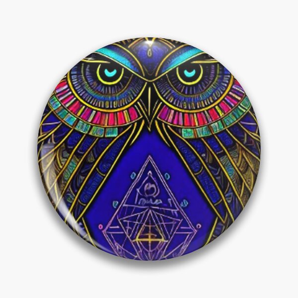 Item preview, Abstract Egyptian Owl Art  designed and sold by TheDarkWardrobe.