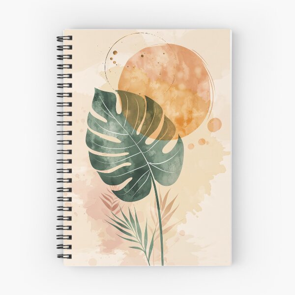 Item preview, Boho Monstera leaves wall art, designed and sold by DigitEssentials.
