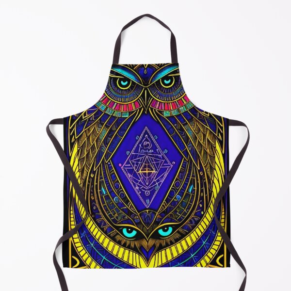 Item preview, Abstract Egyptian Owl Art designed and sold by TheDarkWardrobe.