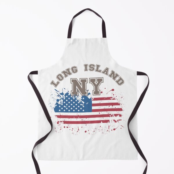 Item preview, Long Island, New York with USA Flag Design for T-Shirts and Accessories - Show Your American Pride designed and sold by BuyFromSeller.