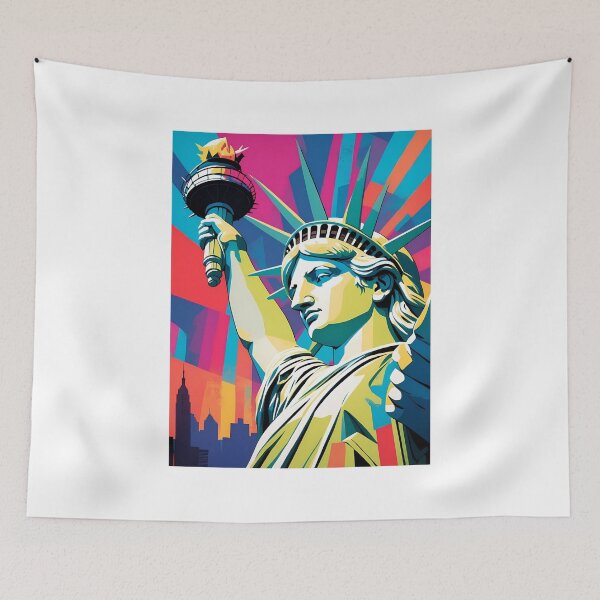 Item preview, New York City, New York, USA, design in pop art style designed and sold by CreativeSparkzz.