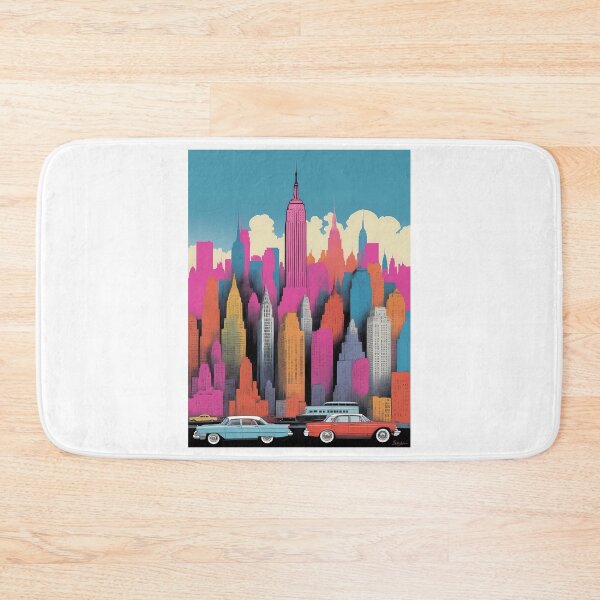 Item preview, New York City, New York, USA, design in pop art style designed and sold by CreativeSparkzz.