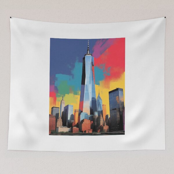 Item preview, New York City, New York, USA, design in pop art style designed and sold by CreativeSparkzz.