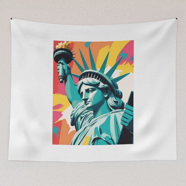 Item preview, New York City, New York, USA, design in pop art style designed and sold by CreativeSparkzz.