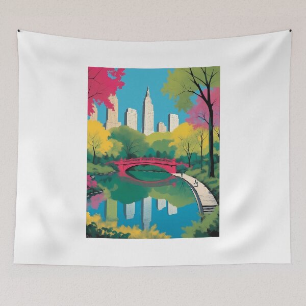 Item preview, New York City, New York, USA, design in pop art style designed and sold by CreativeSparkzz.