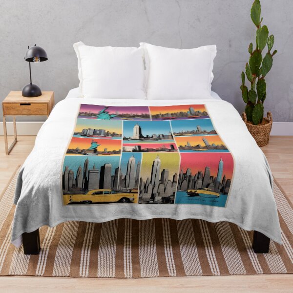 Item preview, New York City, New York, USA, design in pop art style designed and sold by CreativeSparkzz.