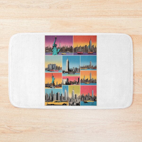 Item preview, New York City, New York, USA, design in pop art style designed and sold by CreativeSparkzz.