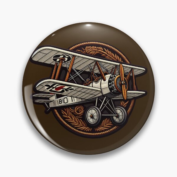 Item preview, WWI aviation patch designed and sold by BLUEiceberg.