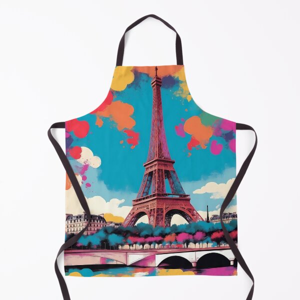 Item preview, Paris, France, design in pop art style designed and sold by CreativeSparkzz.