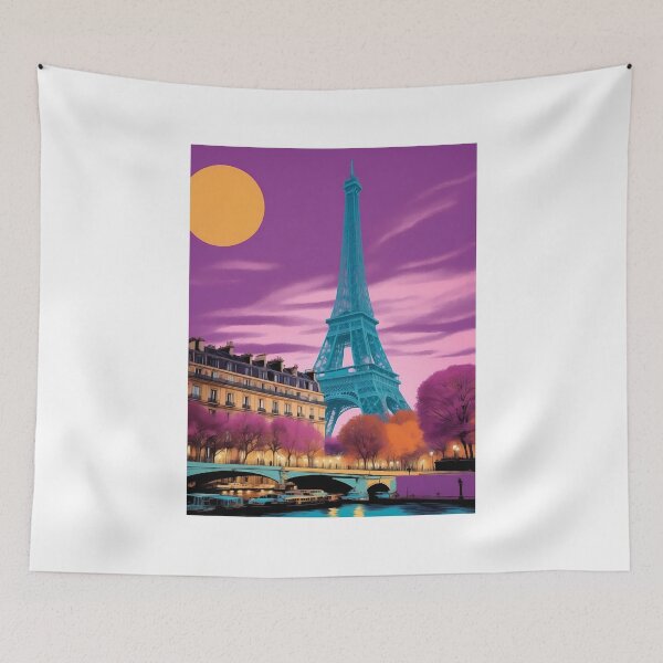 Item preview, Paris, France, design in pop art style designed and sold by CreativeSparkzz.