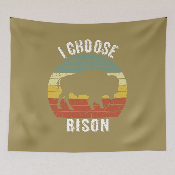 Item preview, I Choose Bison designed and sold by Wild-Co.