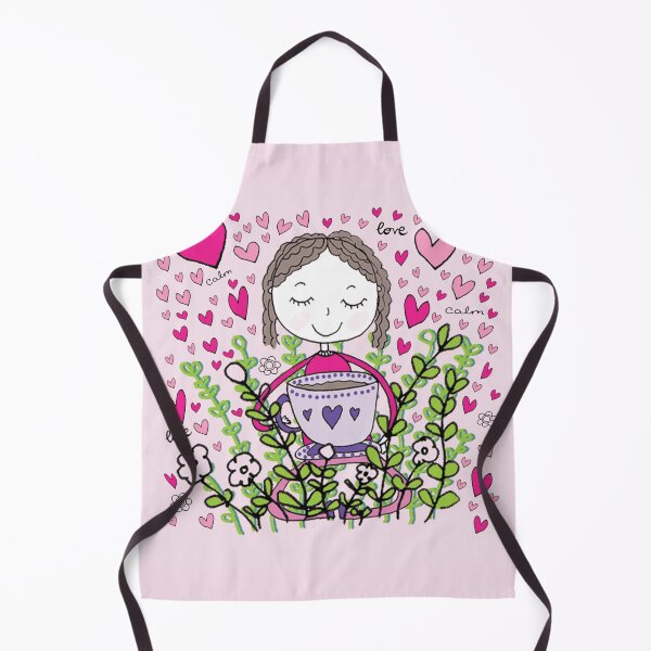 Item preview, Meditación al aire libre con té. designed and sold by CSheehanArt.