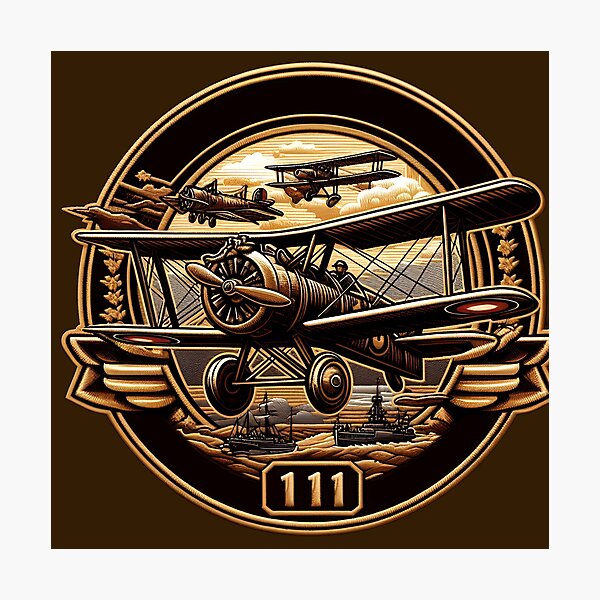 Item preview, WWI Aviation Patch designed and sold by BLUEiceberg.