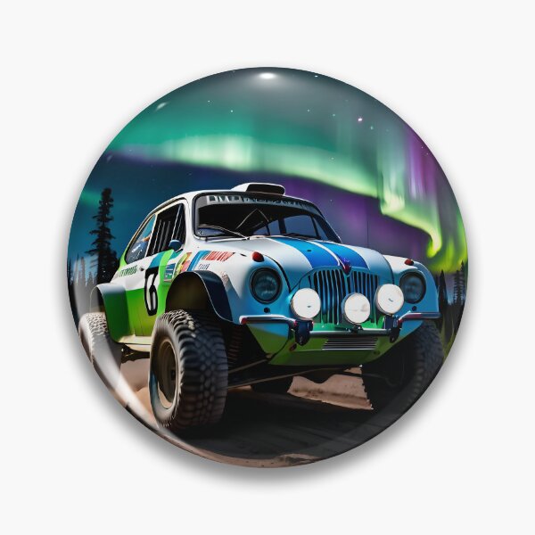 Artikelvorschau, Rallye-Dirt-Rennwagen mit Aurora Borealis entworfen und verkauft von TheArtOfPat.
