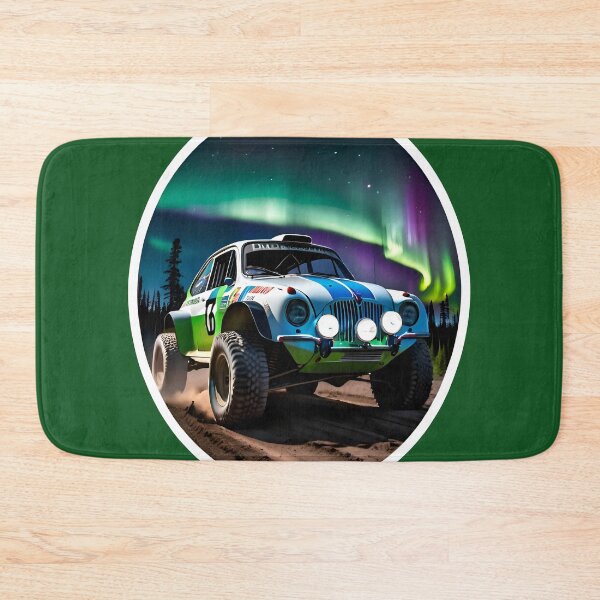 Item preview, Rally Dirt Racing Car With Aurora Borealis designed and sold by TheArtOfPat.