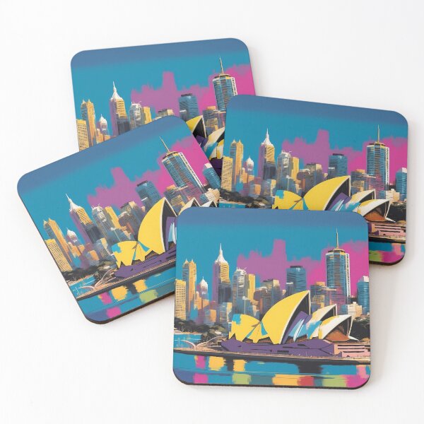 Item preview, Sydney, Australia, Pop Art style design designed and sold by CreativeSparkzz.
