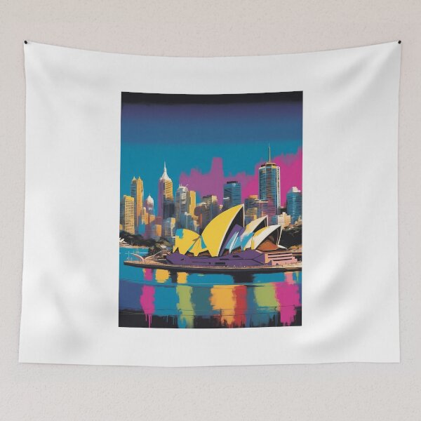Item preview, Sydney, Australia, Pop Art style design designed and sold by CreativeSparkzz.