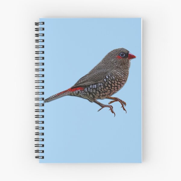 Item preview, Red-eared Firetail Color Design  designed and sold by designsasstultd.